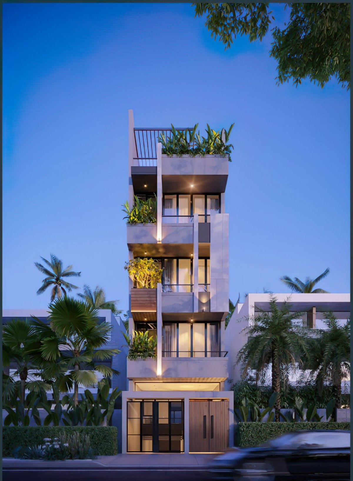 mẫu nhà 5 tầng 9