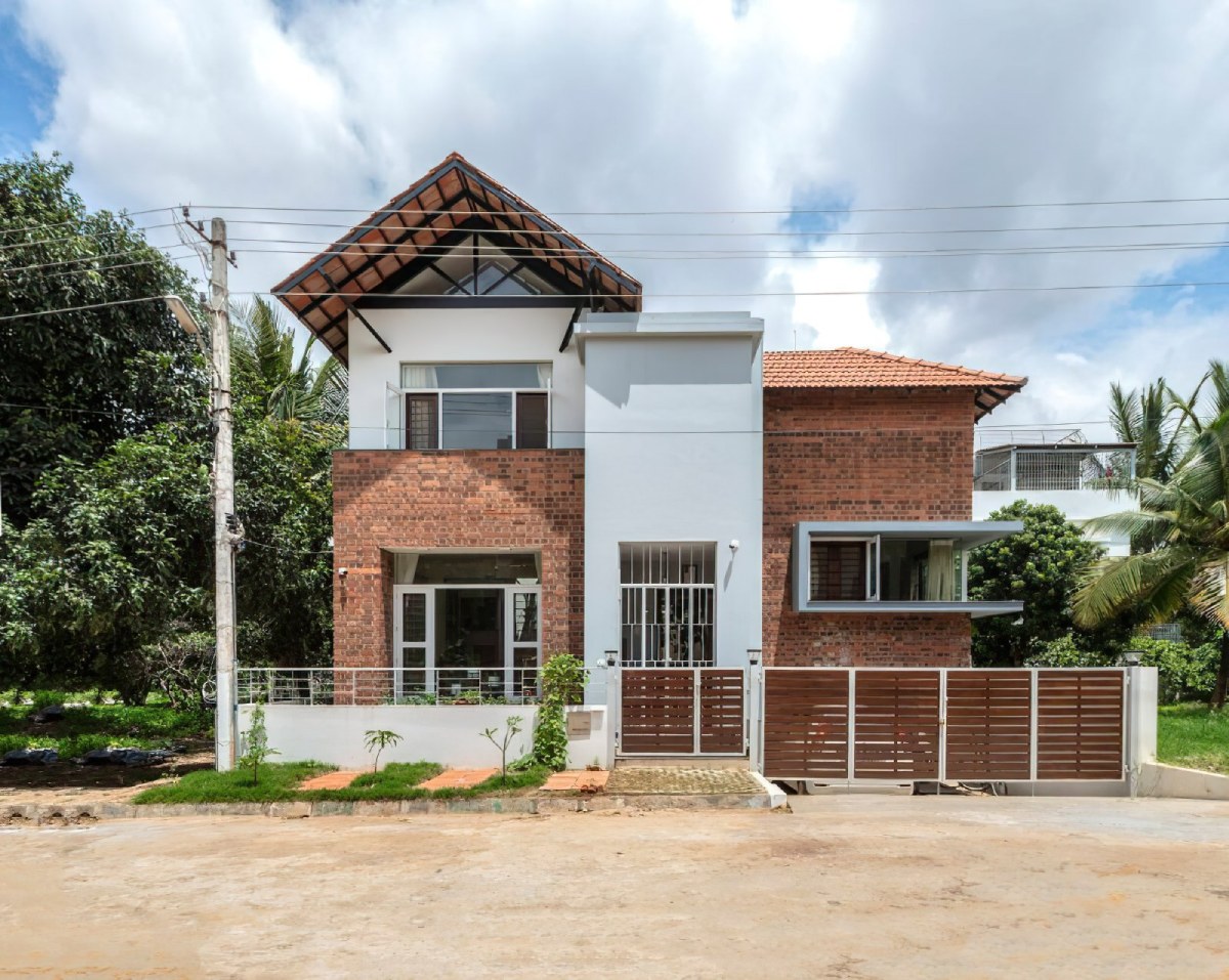 Mẫu nhà chữ L 2 tầng 11