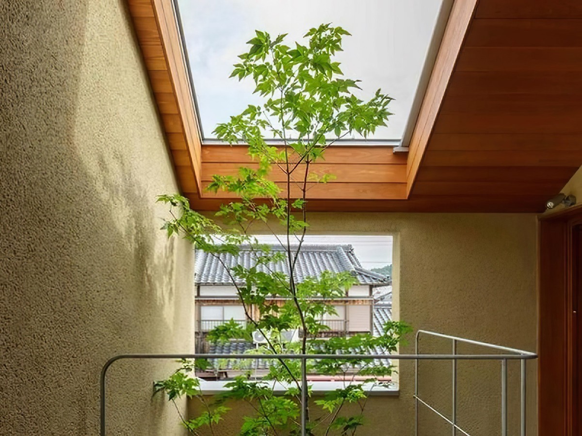 Mẫu nhà chữ L 2 tầng 9