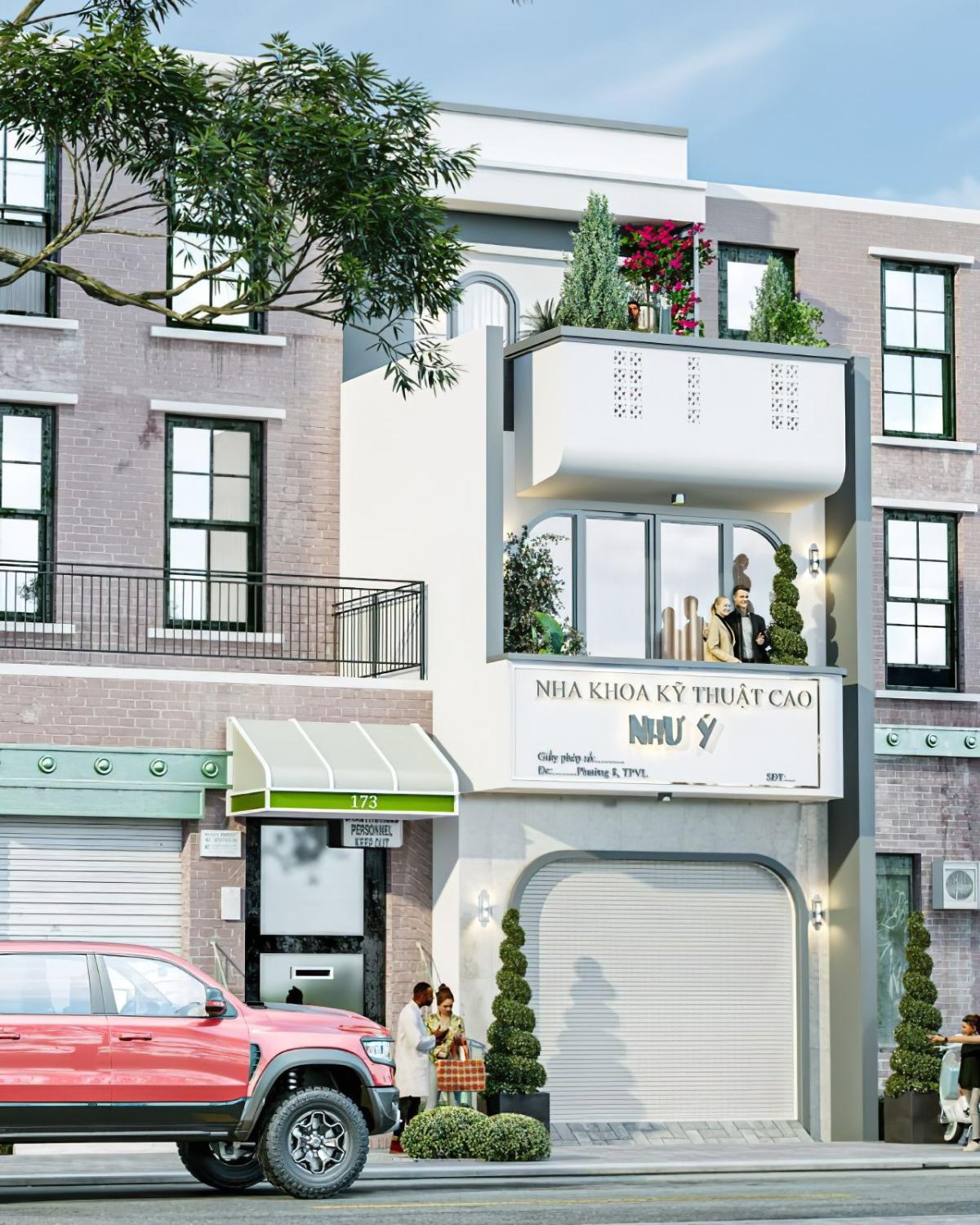 Mẫu nhà phố 3 tầng mặt tiền 4m 6