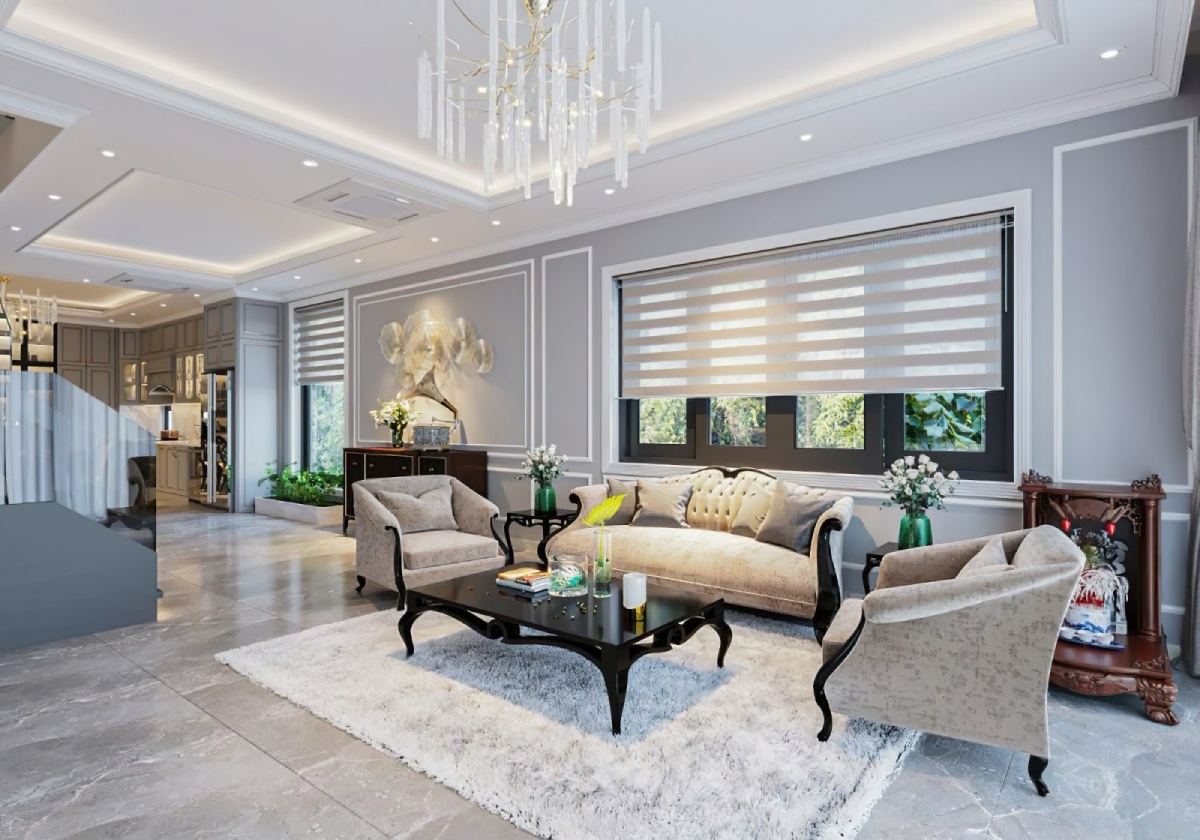 Mẫu nhà tân cổ điển 8