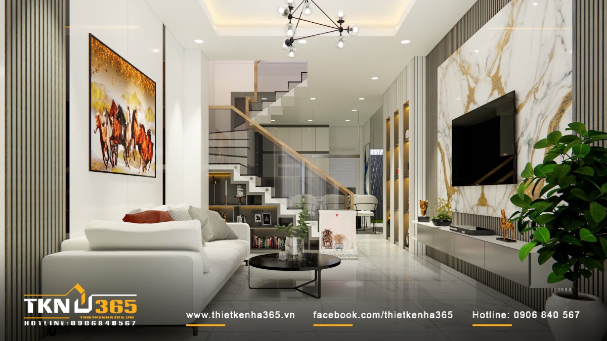 thiết kế nhà diện tích 100m2 6