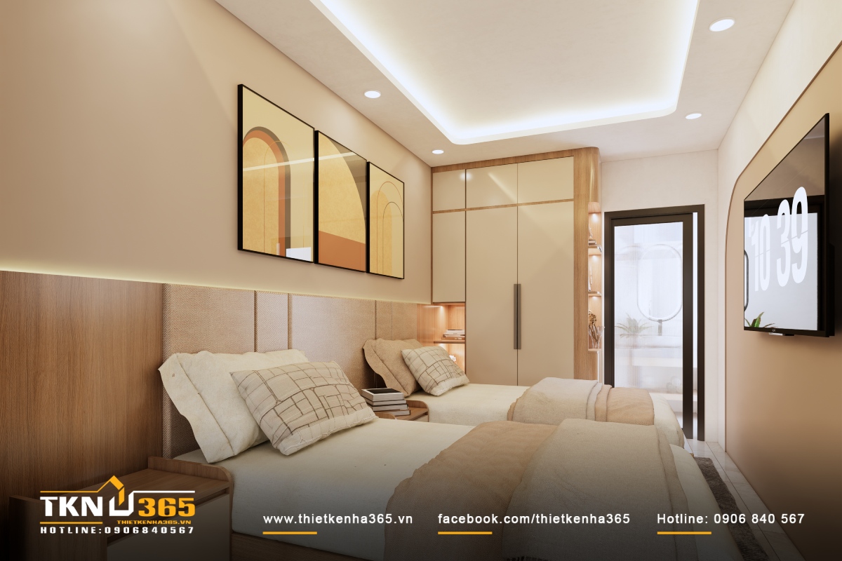 thiết kế nhà diện tích 100m2 7