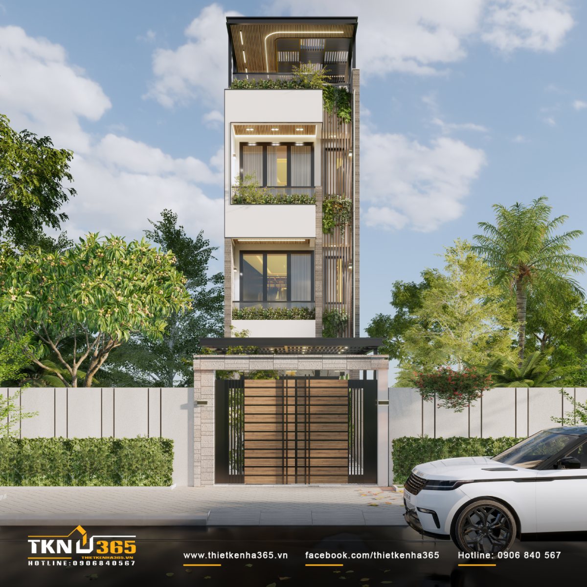 thiết kế nhà phố 5x20m 11