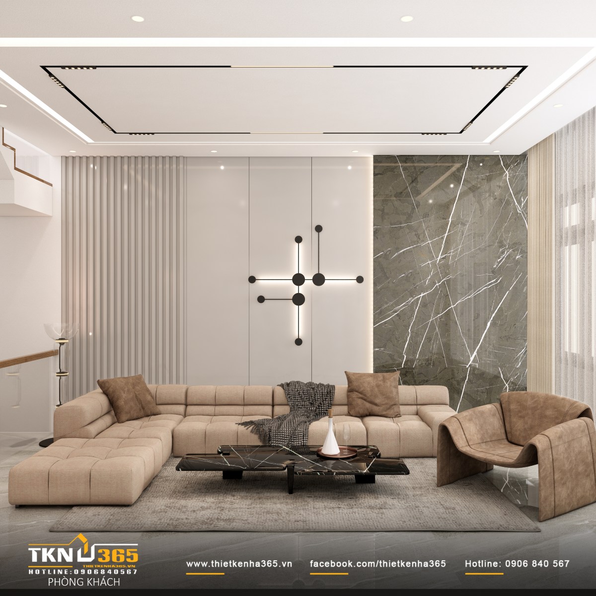 Thiết kế nhà phố 4 tầng 3