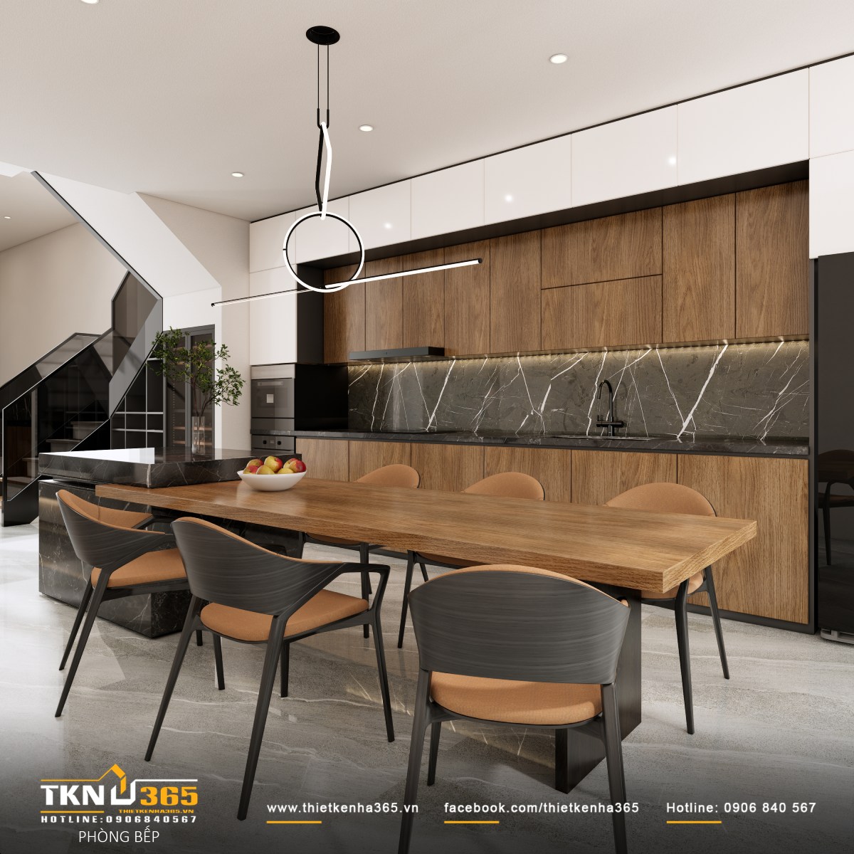 Thiết kế nhà phố 4 tầng 4