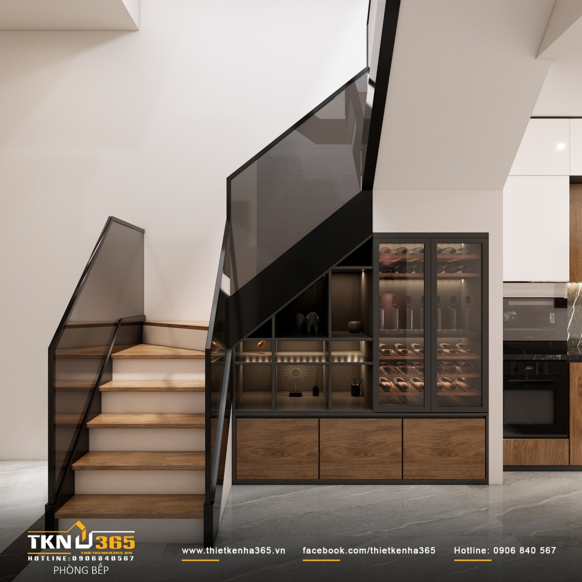 Thiết kế nhà phố 4 tầng 6