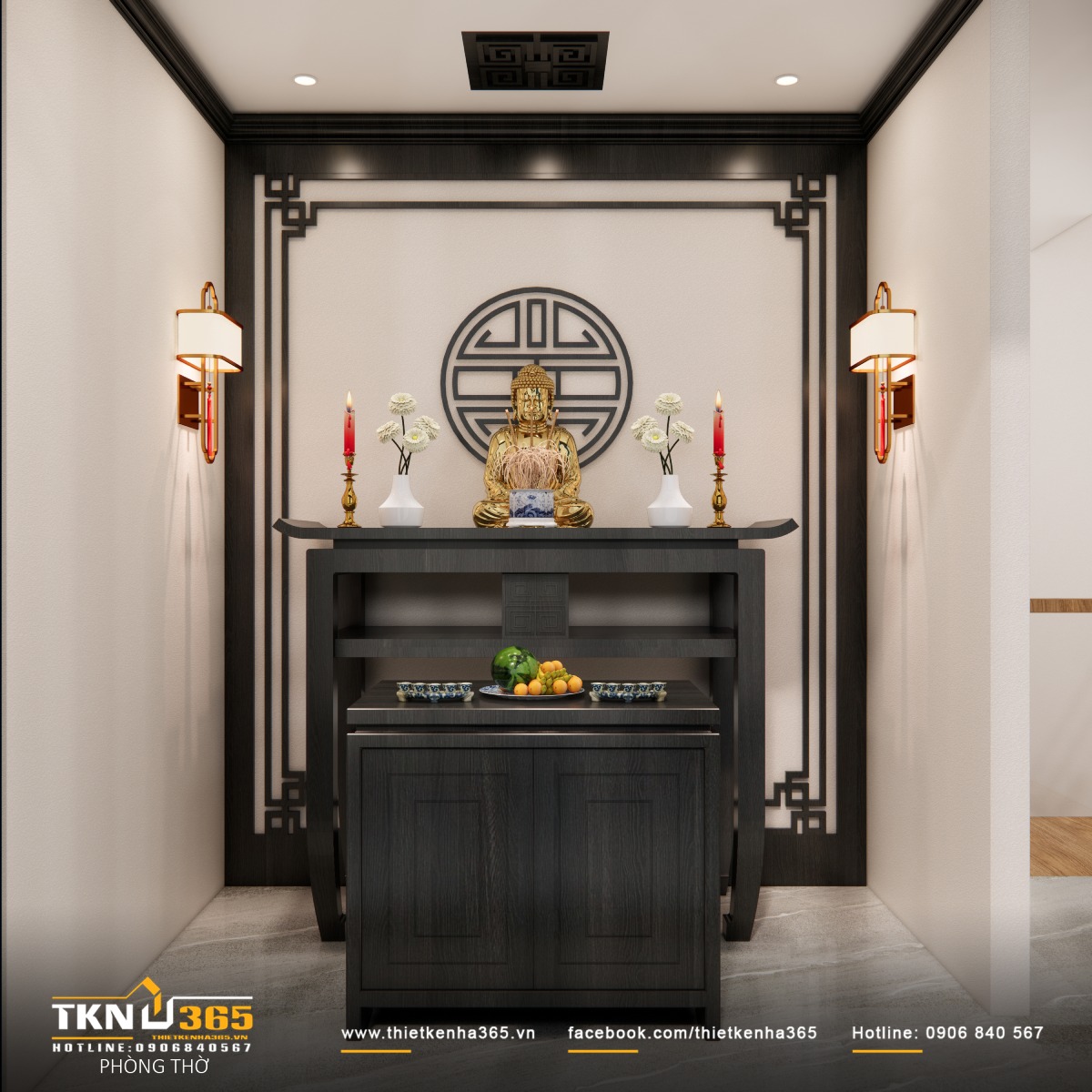 Thiết kế nhà phố 4 tầng 7