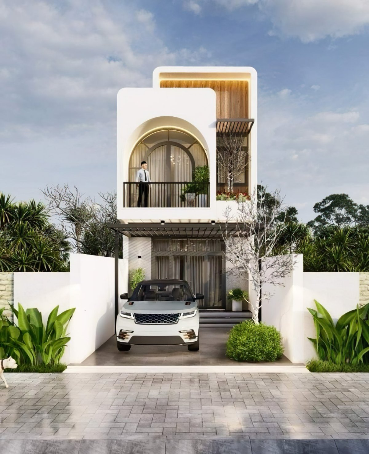 thiết kế nhà phố 5x20m 2