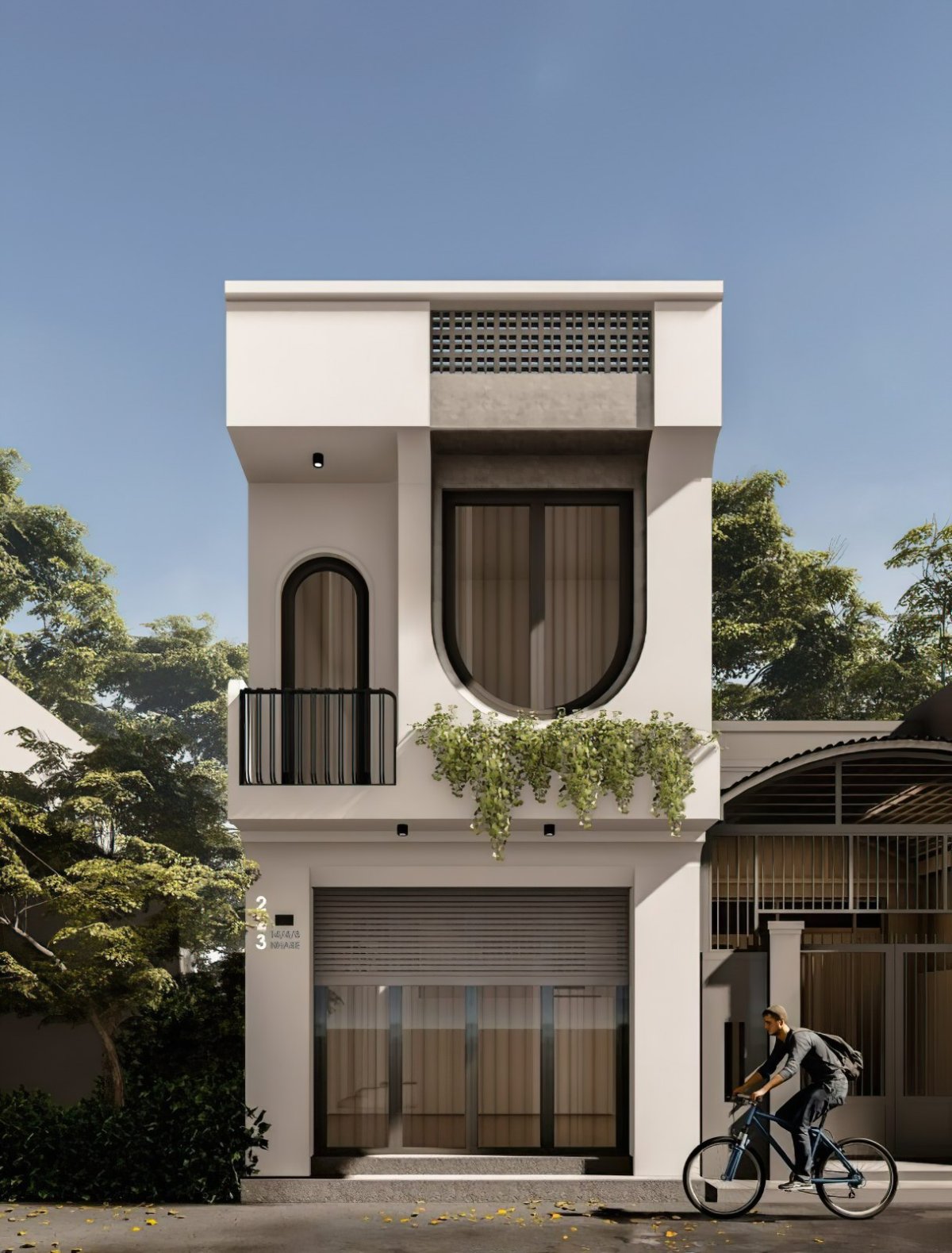 thiết kế nhà phố 5x20m 3