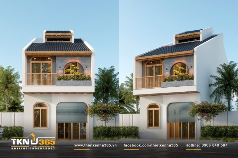 Nhà phố 2 tầng anh Nghiêm Bình Dương