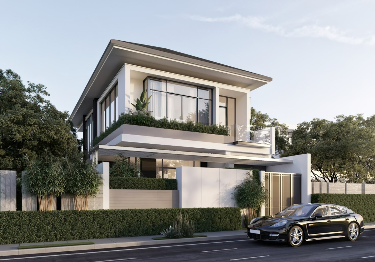 Mẫu biệt thự hiện đại 1