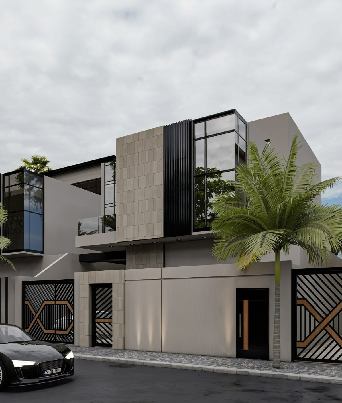 Mẫu biệt thự hiện đại 2