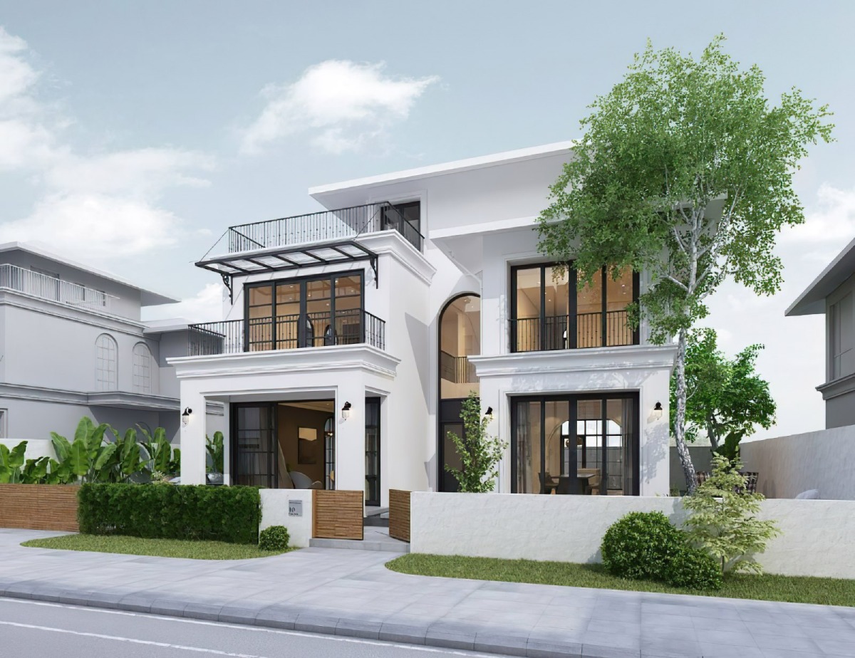 Mẫu biệt thự hiện đại 7