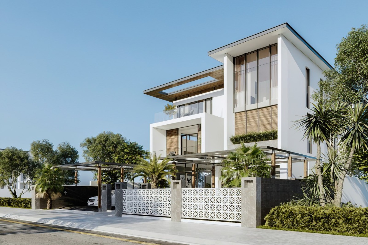 Mẫu biệt thự hiện đại 8