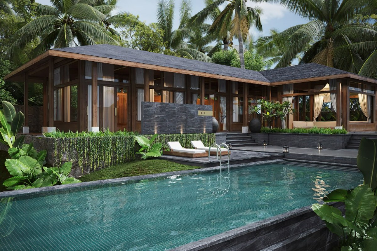 thiết kế biệt thự 1 tầng 8