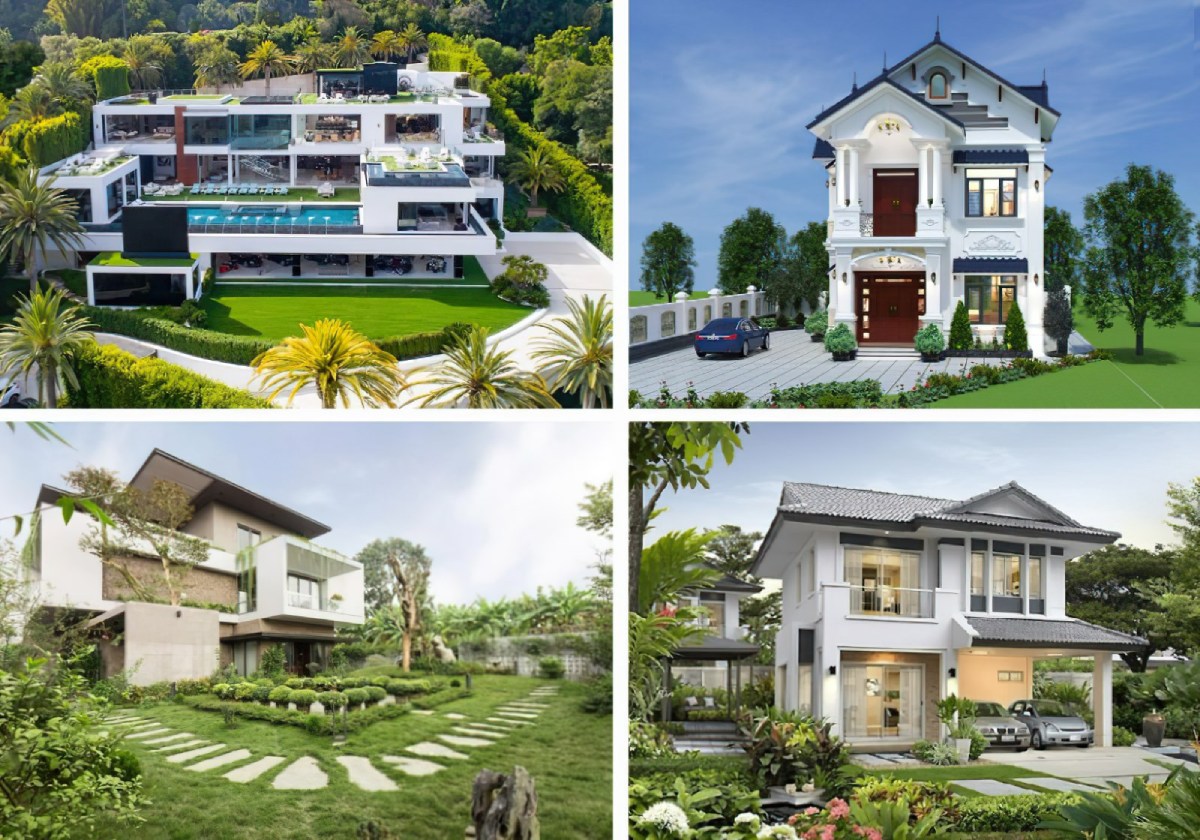 thiết kế biệt thự 12