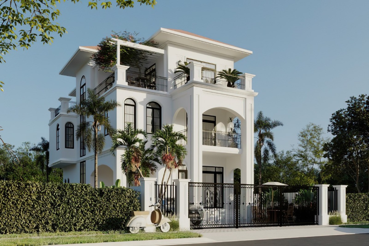 thiết kế biệt thự 2