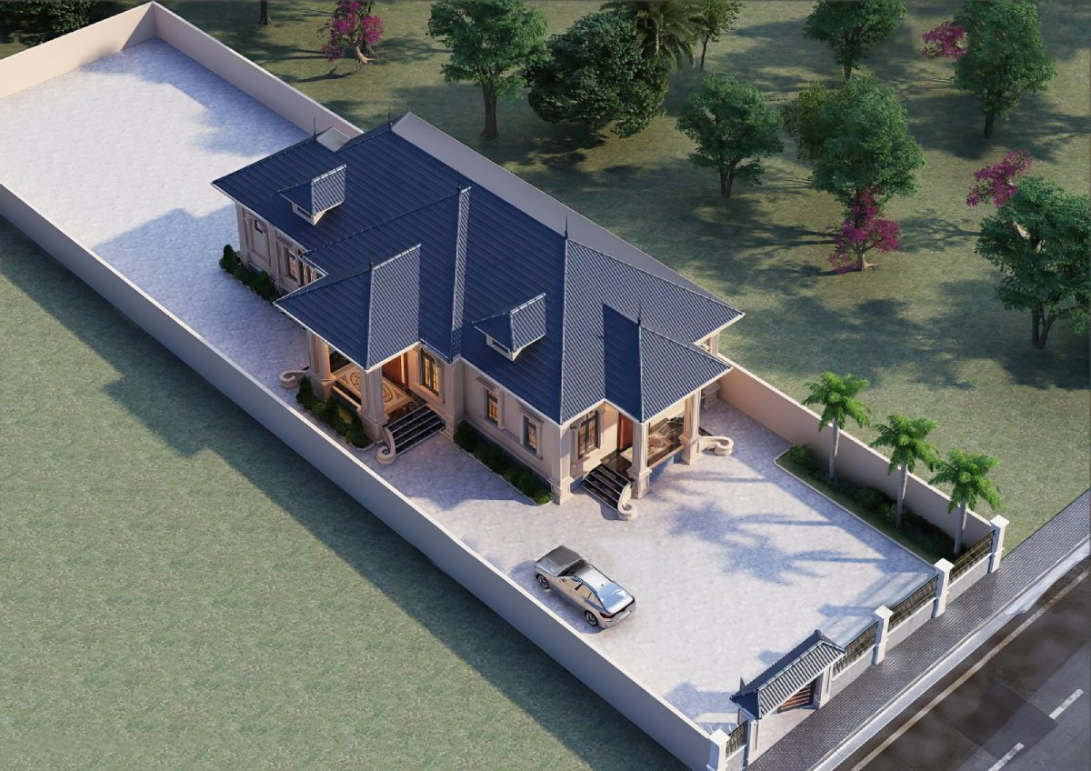 Thiết kế biệt thự 200m2 9