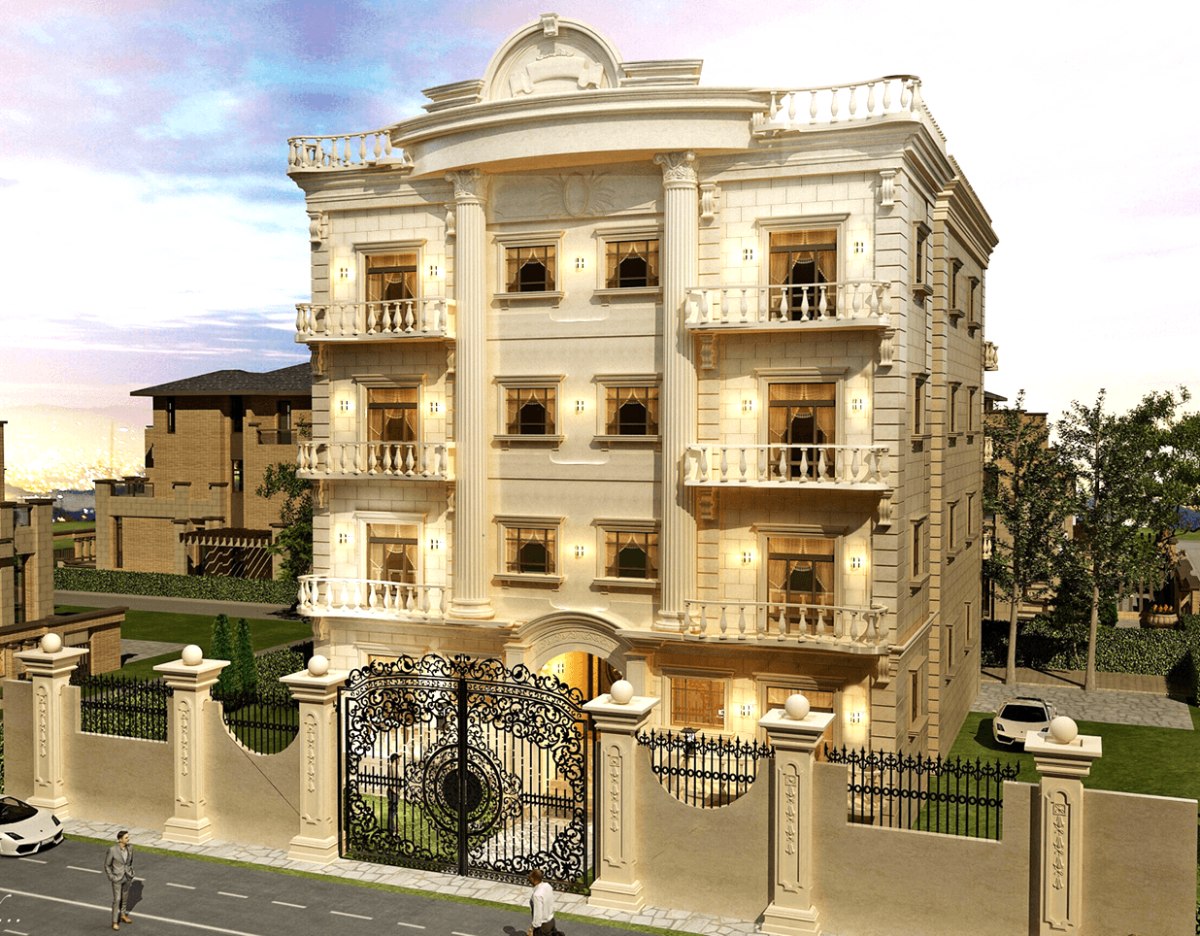 Thiết kế biệt thự 4 tầng 6