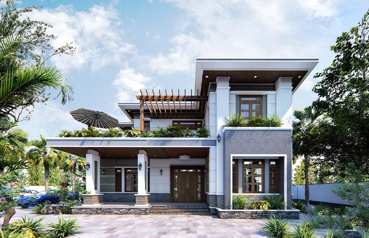 thiết kế biệt thự 6