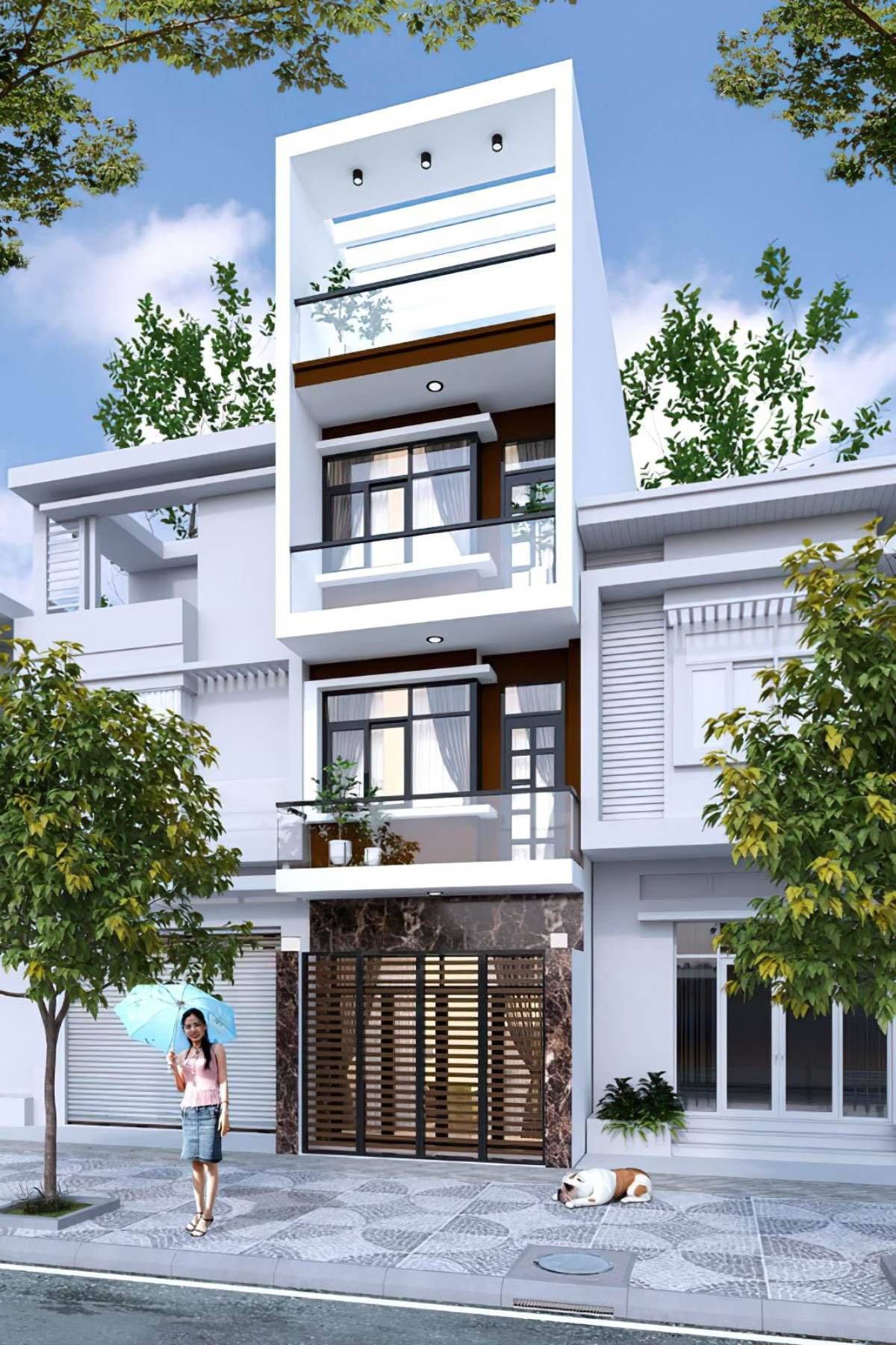 Thiết kế nhà 40m2 3