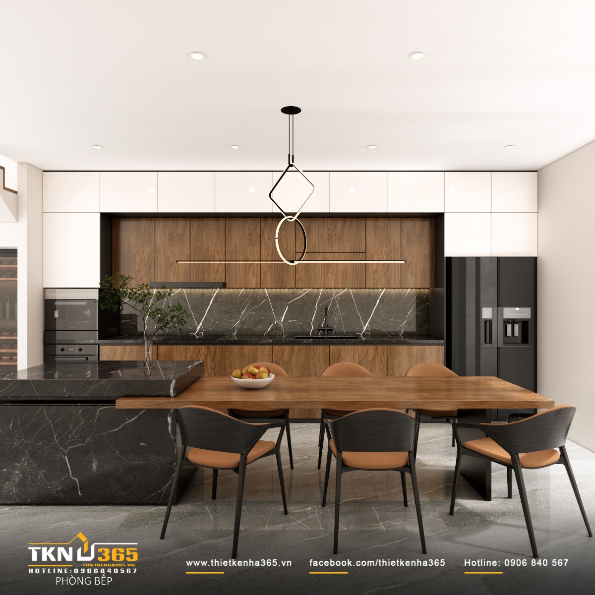 Thiết kế nhà bếp tiện nghi 5