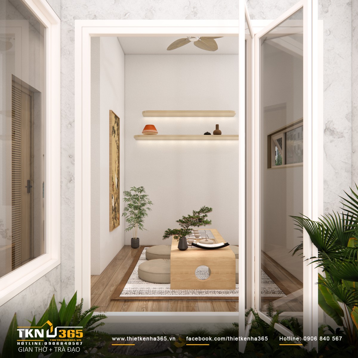 Thiết kế nhà phố 2 tầng 11