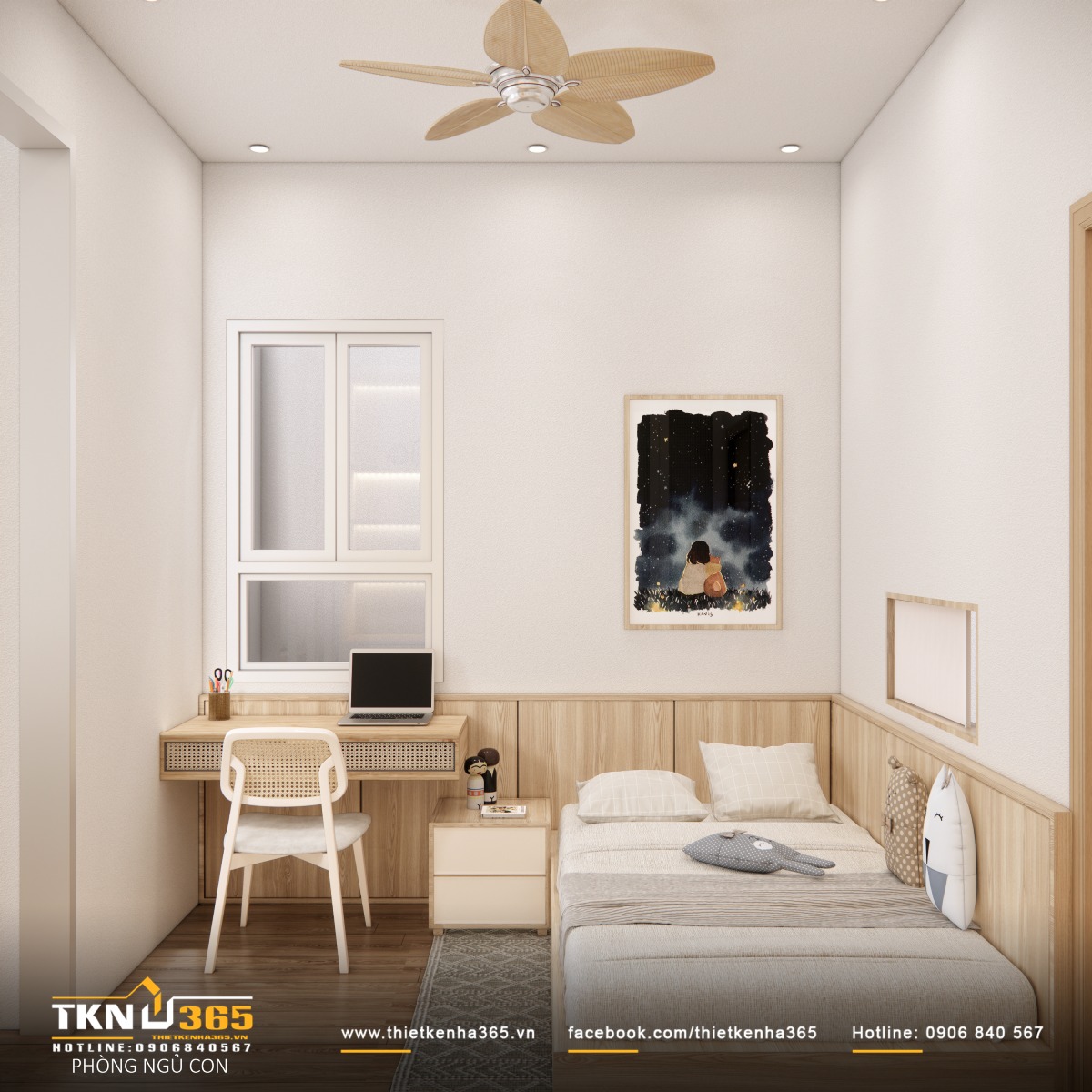 Thiết kế nhà phố 2 tầng 9