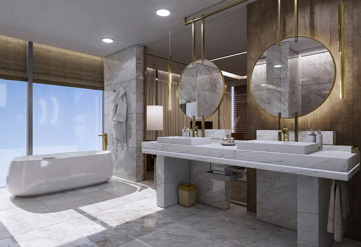 Nhân đôi không gian bằng cách sử dụng gương Nhân đôi không gian bằng cách sử dụng gương