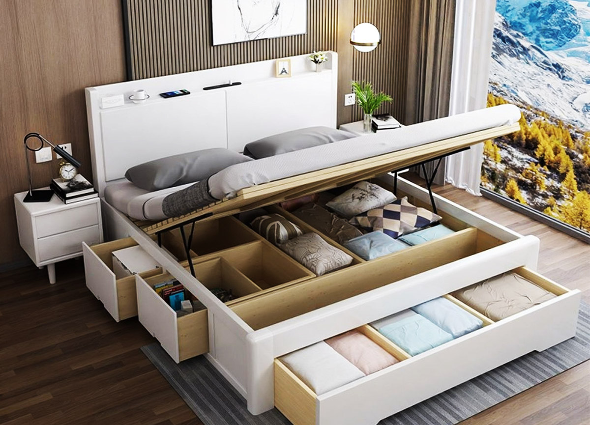 Sử dụng nội thất đa năng, thông minh Sử dụng nội thất đa năng, thông minh