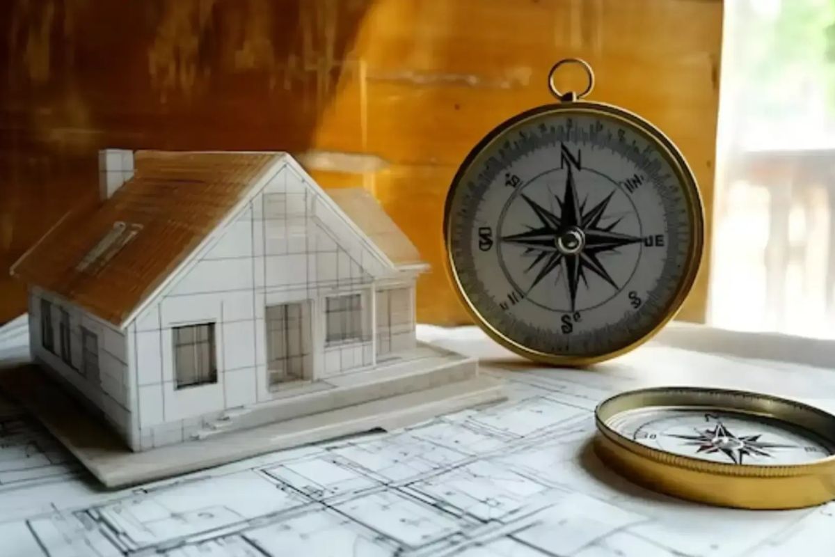 Đo cửa chính giúp xác định hướng đón khí chính của ngôi nhà (Ảnh: Sưu tầm)