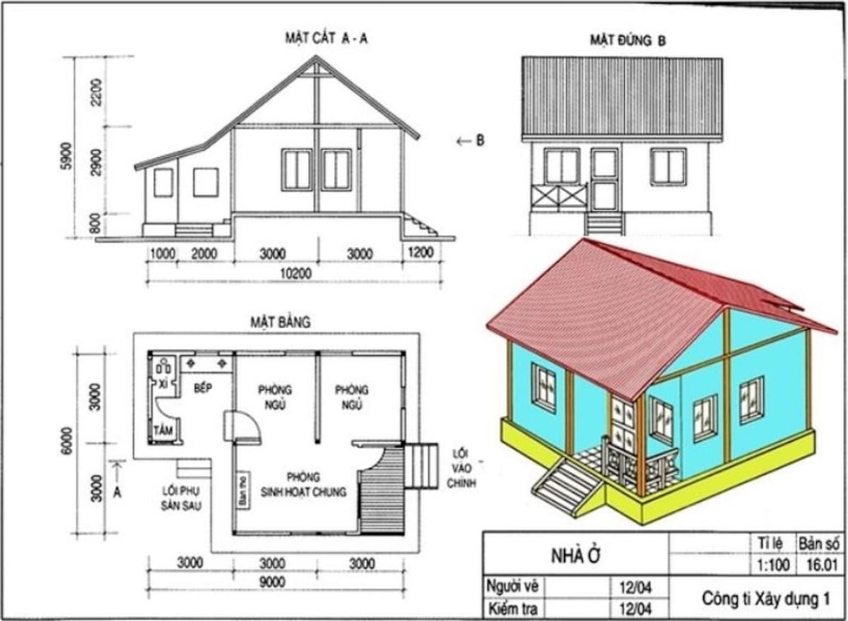 Bản vẽ kiến trúc