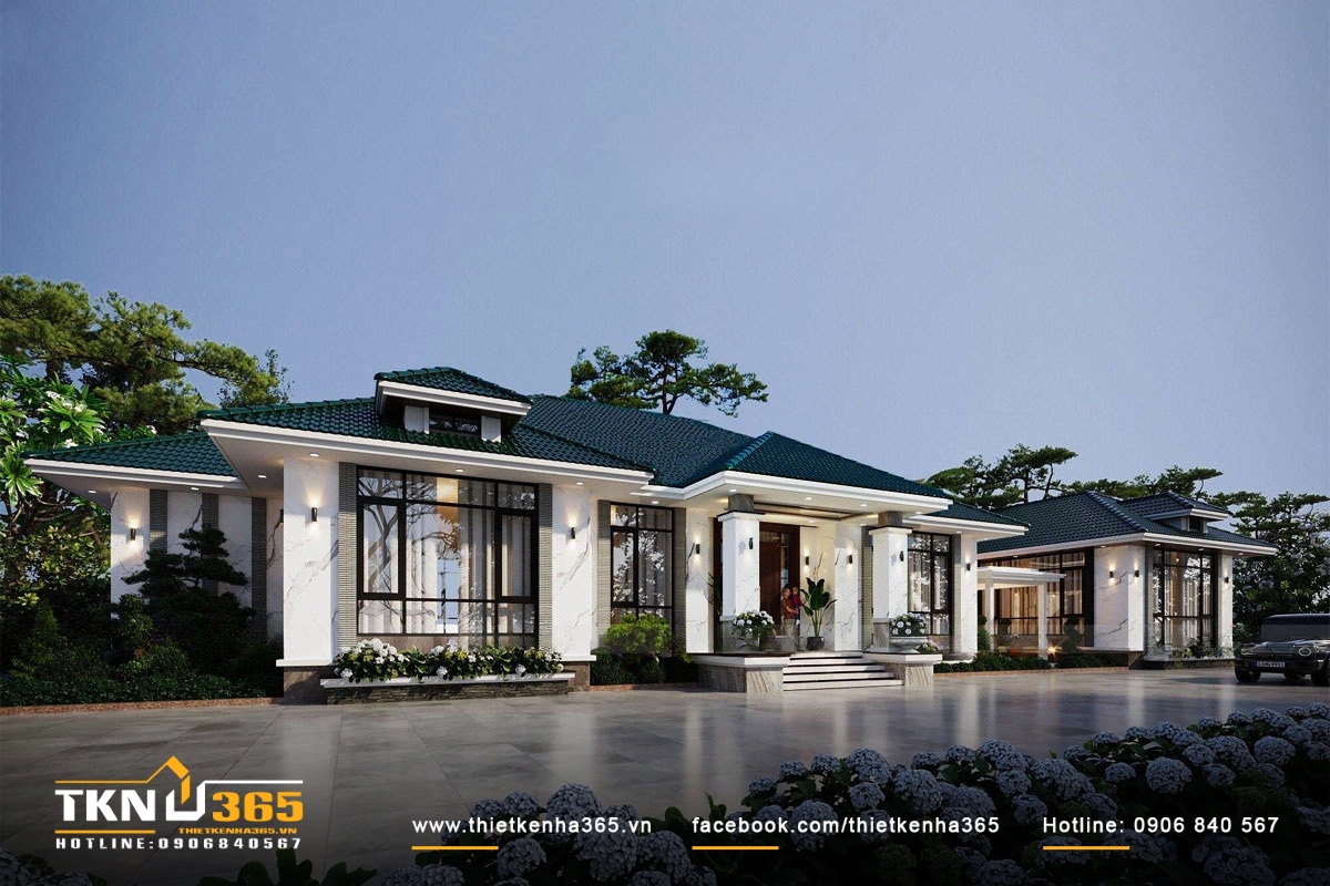 Gi&aacute; thiết kế v&agrave; thi c&ocirc;ng biệt thự 1 tầng 3 ph&ograve;ng ngủ sẽ c&oacute; giao động dựa tr&ecirc;n nhiều yếu tố