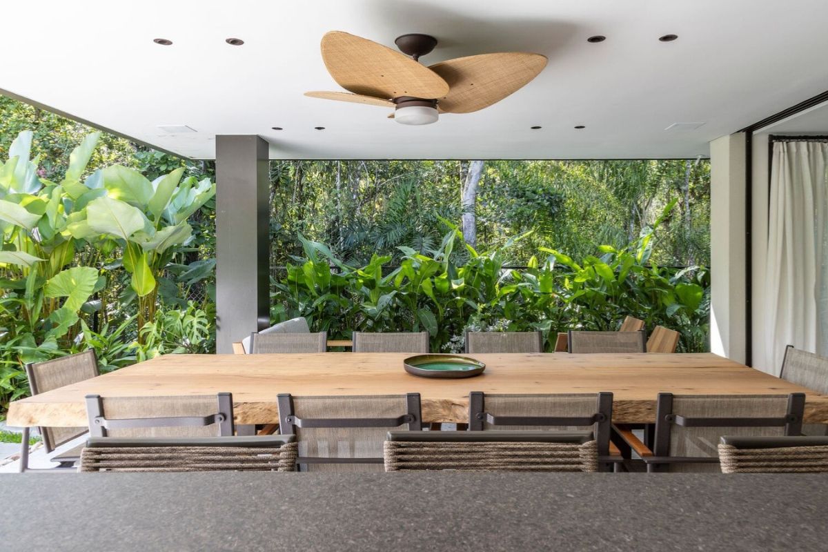 Không gian xanh hài hòa trong nhà phố, mang lại sự thoáng mát quanh năm (Ảnh: Sưu tầm)