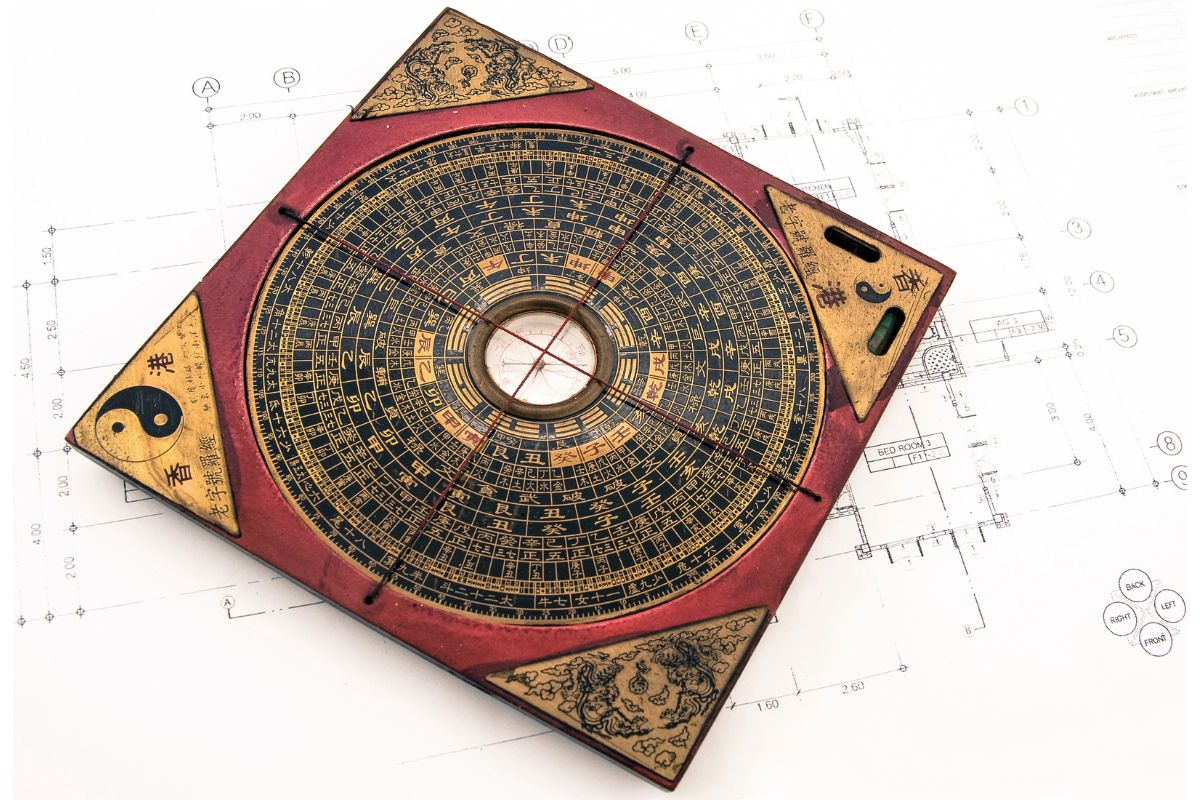 La bàn phong thủy (La Kinh) - công cụ quan trọng khi xem hướng nhà theo tuổi (Ảnh: Sưu tầm)