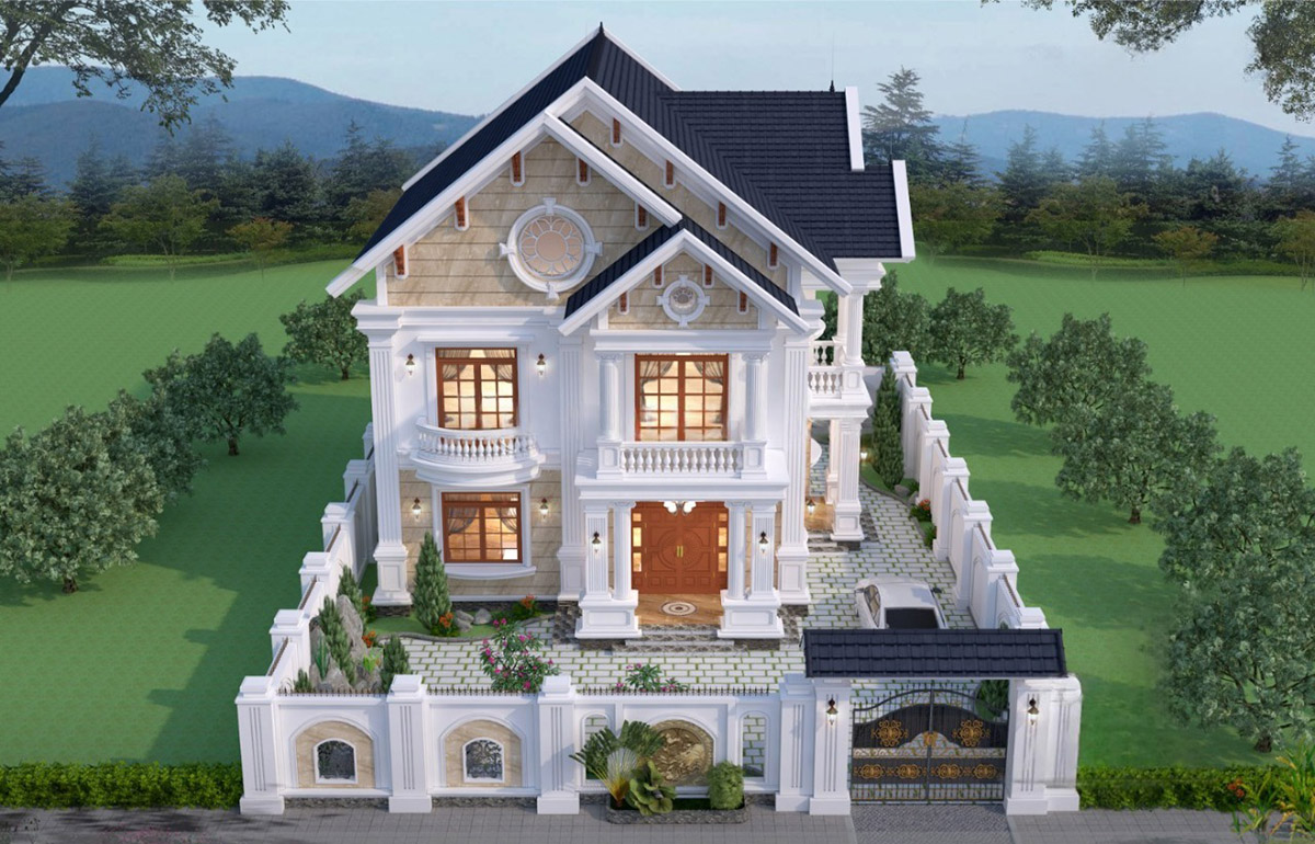 Ngoài công năng hợp lý, ngôi biệt thự này còn toát lên sự đẳng cấp và phong thái của gia chủ.