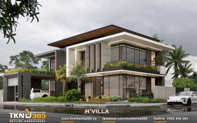 Mau thiet ke biet thu 1005