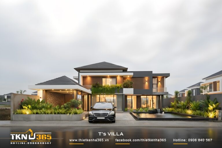 Mau thiet ke biet thu 2043