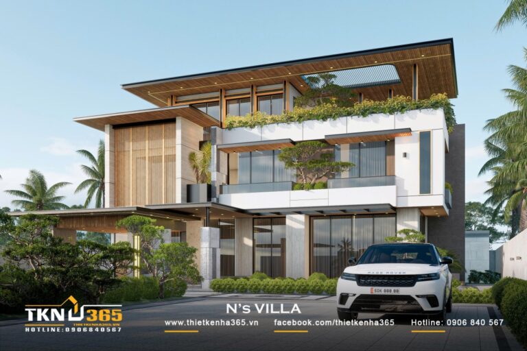 Mau thiet ke biet thu 3004