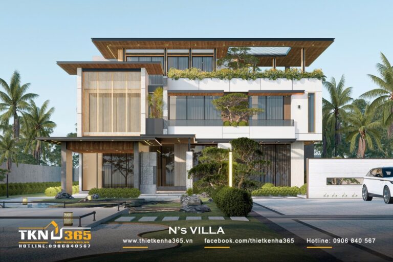 Mau thiet ke biet thu 3005