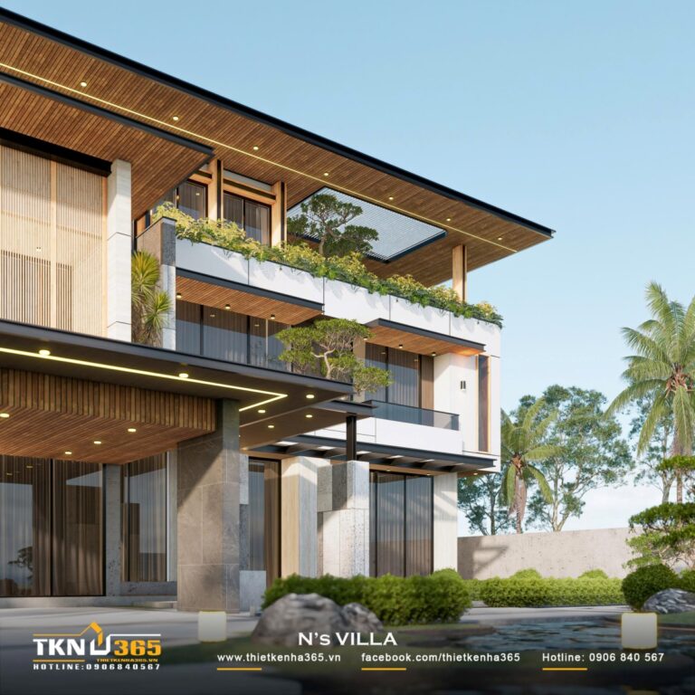 Mau thiet ke biet thu 3007