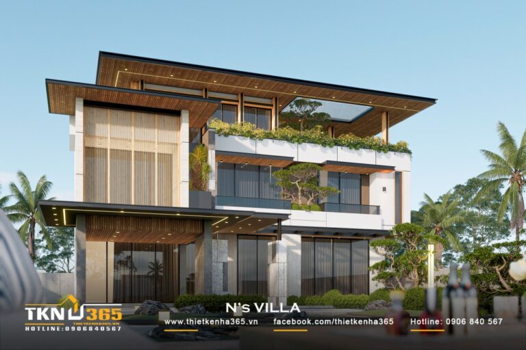 Mau thiet ke biet thu 3008