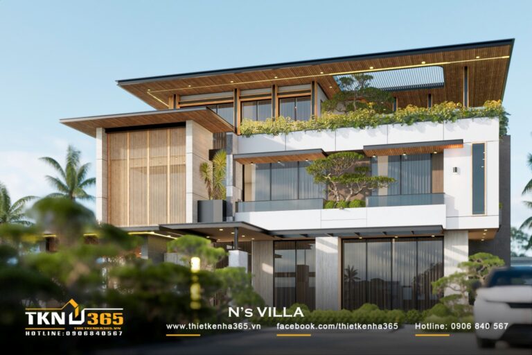 Mau thiet ke biet thu 3009