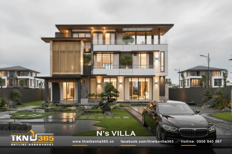 Mau thiet ke biet thu 3043