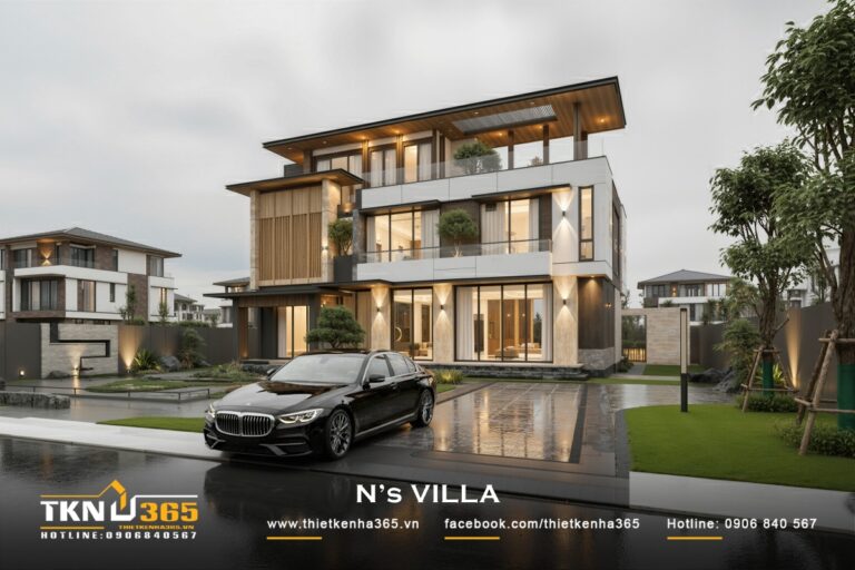 Mau thiet ke biet thu 3045