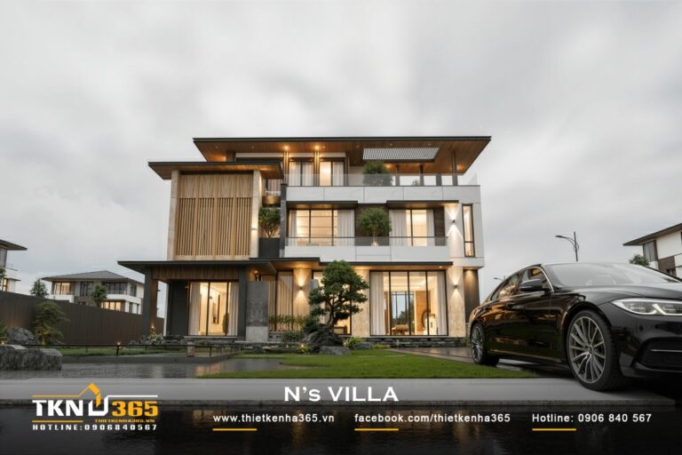 Mau thiet ke biet thu 3047