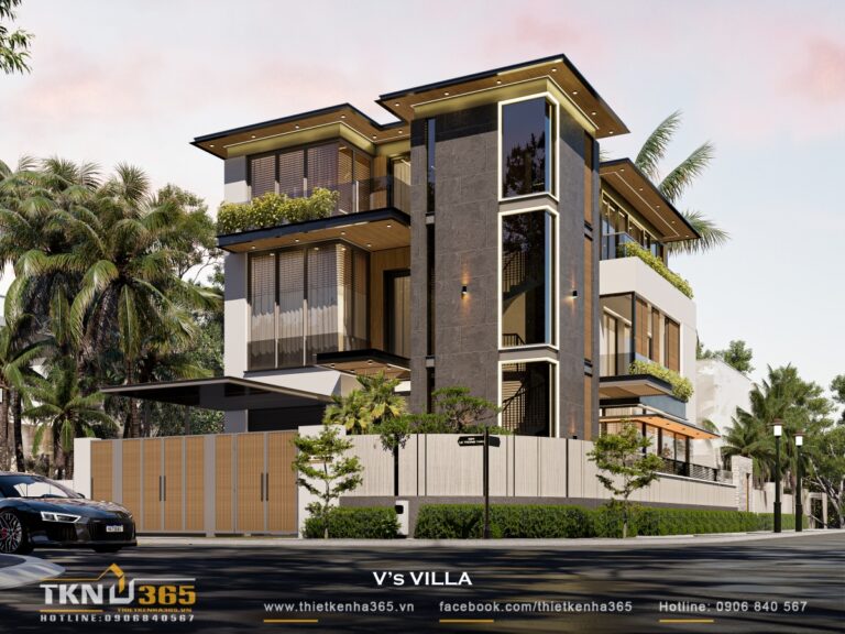 Mau thiet ke biet thu 5005