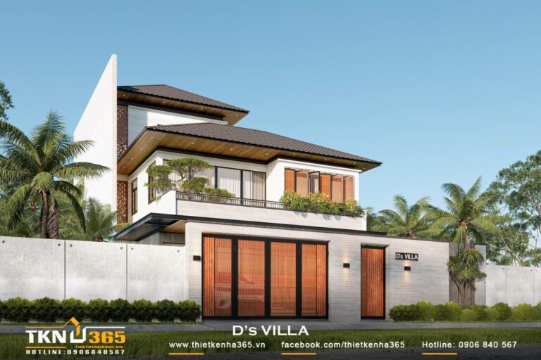 Mau thiet ke biet thu 638