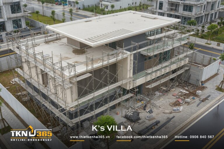 Mau thiet ke biet thu 707